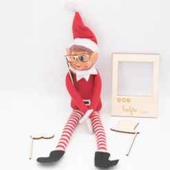 Wichtel Fotorahmen mit lustigen Utensilien