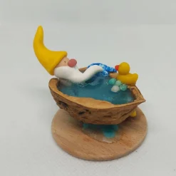 Wichtel in Walnusswanne