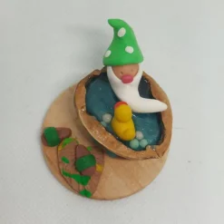 Wichtel in Walnusswanne