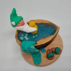 Wichtel in Walnusswanne