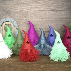 Wichtel mit Fusselbart – Bärtige Deko Wichtel in vielen Farben & Größen