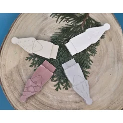 Wichtel Steckerchen Pastell – Handgemachte Deko für Weihnachten, Sammeln & Verschenken