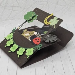 Wichtelbox „Schornsteinfeger“ – Handgefertigte Geschenkbox mit Glücks-Wichtel und Glückssymbolen