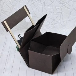 Wichtelbox „Schornsteinfeger“ – Handgefertigte Geschenkbox mit Glücks-Wichtel und Glückssymbolen