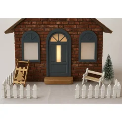 Wichtelhaus Mauerwerk: Handgefertigte Miniatur für Deko & Wichteltüren