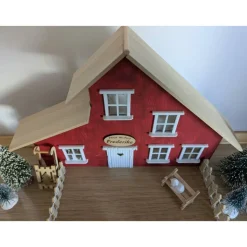 Wichtelhaus rot - klein