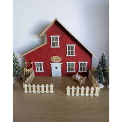 Wichtelhaus rot - klein