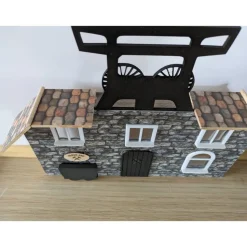 Wichtelhaus Ruhrpott – Handgefertigte Deko mit Zaun & Lichterkette