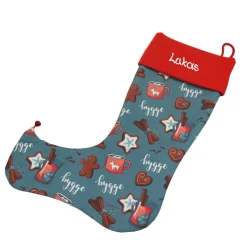 Wichtelstiefel Nikolausstiefel Lebkuchenmann mit Namen  - Nikolaussocke personalisiert Geschenk zum Nikolaus Advent