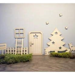 Wichteltür Set groß modern