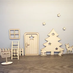 Wichteltür Set groß modern