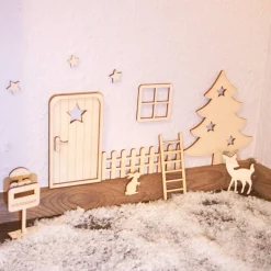 Wichteltür Set groß modern