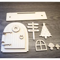 Wichteltür Set zum öffnen