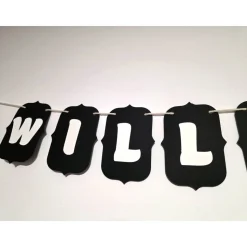 Willkommen Girlande/ Personalisierbar