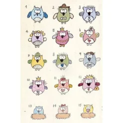 Willkommensschild aus Schiefer für Familien personalisiert mit Namen und Eulen, buntes Schieferschild, dekoratives Haustürschild - exklusives Hochzeitsgeschenk, individuelles Familiengeschenk