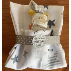 Willst Du meine Patentante sein? Willst Du mein Patenonkel sein? 2er Set Windelbabys, originelle Taufpaten Geschenkidee