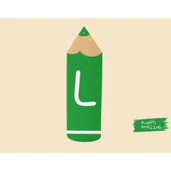 Wimpelkette Einschulung Bastelset | Girlande zur Einschulung | Deko Schulanfang | Schulkind Girlande | Personalisierung