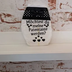Windel bestickte zur Taufe