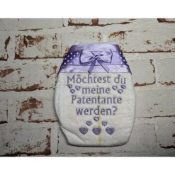 Windel bestickte zur Taufe