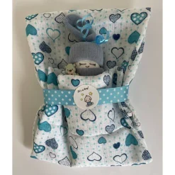 Windelbaby It's a boy – Handgemachtes Geschenk zur Geburt für Jungen, Zugabe zum Geldgeschenk