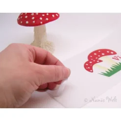 Windlicht Advent Sinnspruch Gottes Weihnacht Lichthülle aus Transparentpapier