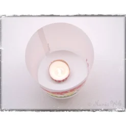 Windlicht personalisiert Geburtstag Happy Birthday