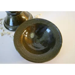 Windlichtpokal aus Keramik Lichtdekoration sehr schön als Tischdekoration für eine festliche Tafel