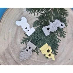 Winter Steckerchen Pastell – Handgemachte Deko zum Sammeln & Verschenken