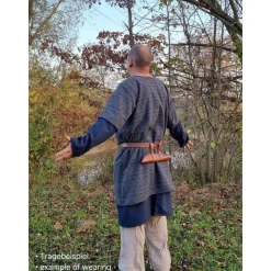 Winter Tunika Wolle kariert – Wikinger Stil, für Herren,Toraxacum