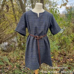 Winter Tunika Wolle kariert – Wikinger Stil, für Herren,Toraxacum