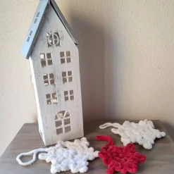 Winter/Weihnachtsdeko, Schneeflocken gehäkelt