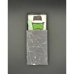 Witzige Geschenkverpackung für Essenseinladung oder Gutschein – Mafiosi-Frosch