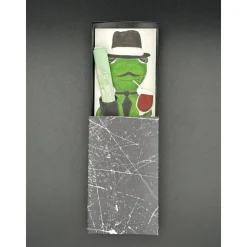 Witzige Geschenkverpackung für Essenseinladung oder Gutschein – Mafiosi-Frosch