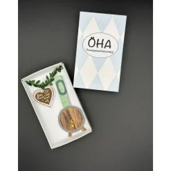 Witziges Geldgeschenk bayrisch – Originelle Geschenkbox mit Fass & Herz