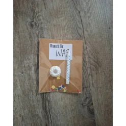 Wünsch Dir was / Minigugelhupf / Geburtstagskerze / Geschenkverpackung