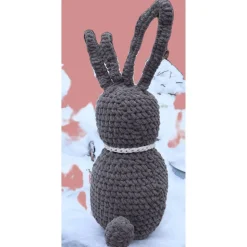Wohndeko Hase Deko Osterhase Türstopper braun