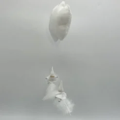 Wolke mit Schneeflocken