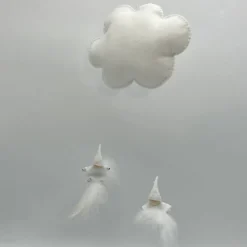 Wolke mit Schneeflocken