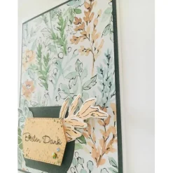 Wunderschön Florale   Danke Karte Handgefertigt mit Stampin'Up!