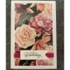 Wunderschöne Karte, Rosen, Geburtstag, Handarbeit mit Umschlag
