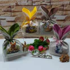 Wunderschöne Ostersäckchen zum Befüllen mit kleinen Überraschungen