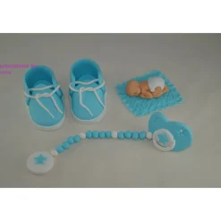 Wunderschöne Tortendeko Tortentopper Tortenaufleger Fondant Zuckerfigur für ihre Motivtorte