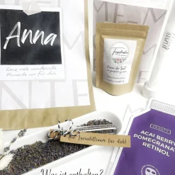 Wundertüte Me-Momente, personalisiert und handgemachtes Geschenk für Frauen, Freundin, Arbeitskollegin. Wellness.