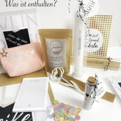 Wundertüte Wundervoll, personalisiert und handgemachtes Geschenk für Frauen, Freundin, Arbeitskollegen.