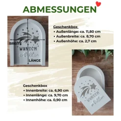 Wunscherfüller Geschenkset Geburtstag, Mitbringsel, Gutscheinbox, Verpackung Geldgeschenk Happy Birthday Verpackung