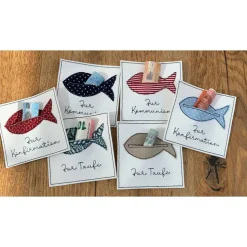 Wunscherfüller  Gutschein/Geldgeschenk "Zur Taufe"