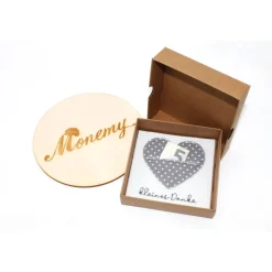 Wunscherfüller „kleines Danke“ – handgemachte Verpackung mit Herz – für Geld & Gutschein