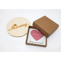 Wunscherfüller mit Herz - handgemachte Geschenkverpackung aus Filz / Geldgeschenk / Gutschein Geschenk