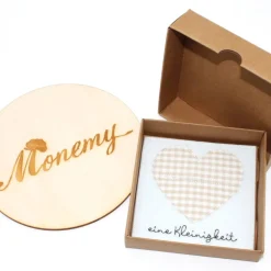 Wunscherfüller mit Herz - handgemachte Geschenkverpackung aus Filz / Geldgeschenk / Gutschein Geschenk