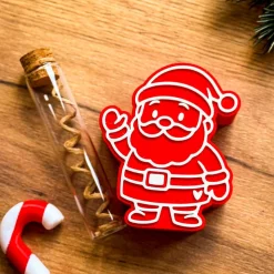 Wunscherfüller mit Reagenzglas & Weihnachtsmotiven -originelle Verpackung für Geldgeschenke zu Weihnachten